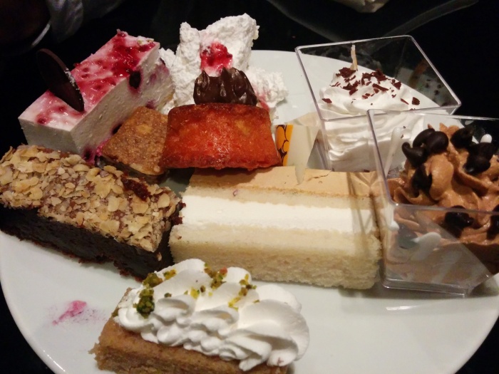 Our dessert platter ;)